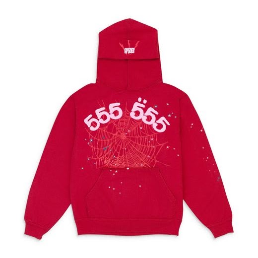Sp5der OG Web Hoodie – Red