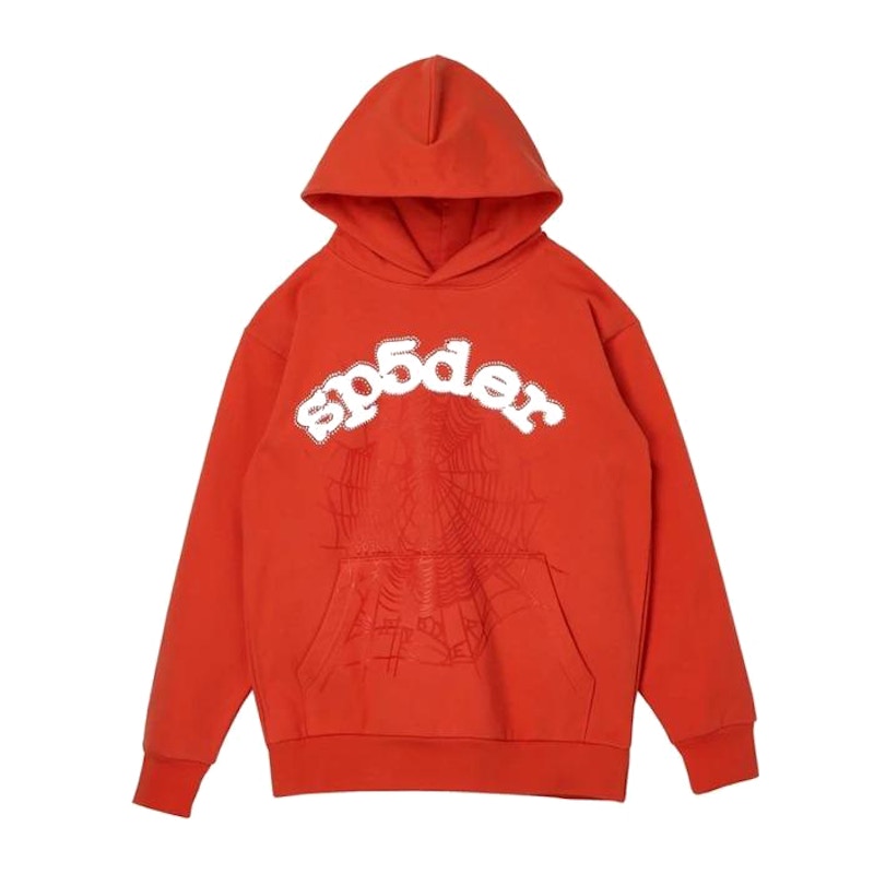 Sp5der Web Hoodie – Orange