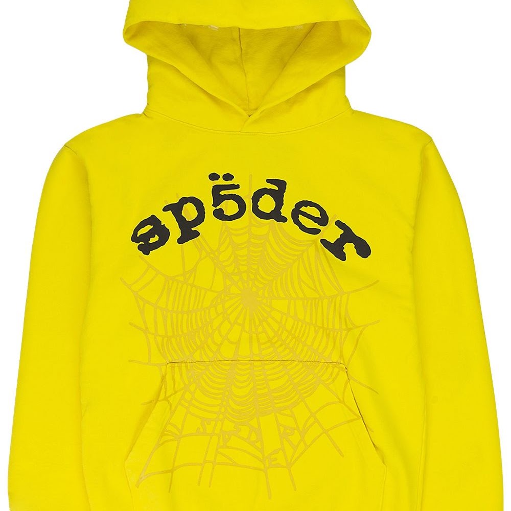 Sp5der Web Hoodie – Yellow
