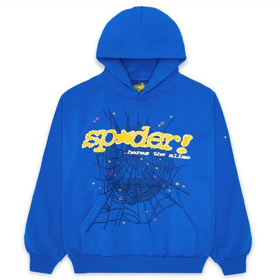 Sp5der TC Hoodie – Blue