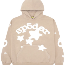 Sp5der Beluga Hoodie – Cream / Sand