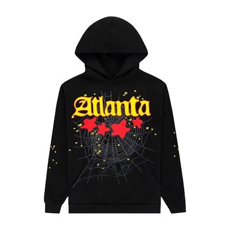 Black Atlanta Web Hoodie